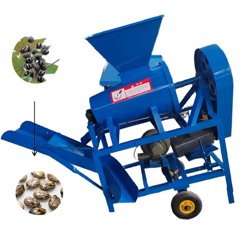 Castor Bean Shelling Machine factory